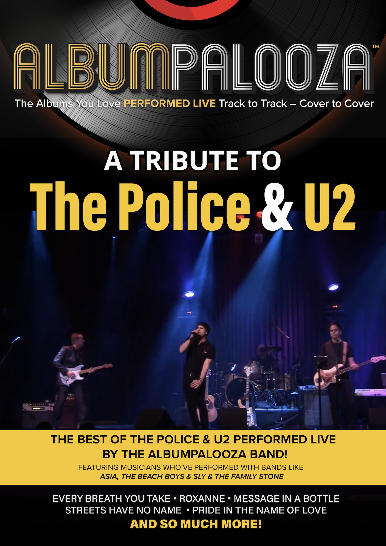>The Police & U2 Tribute